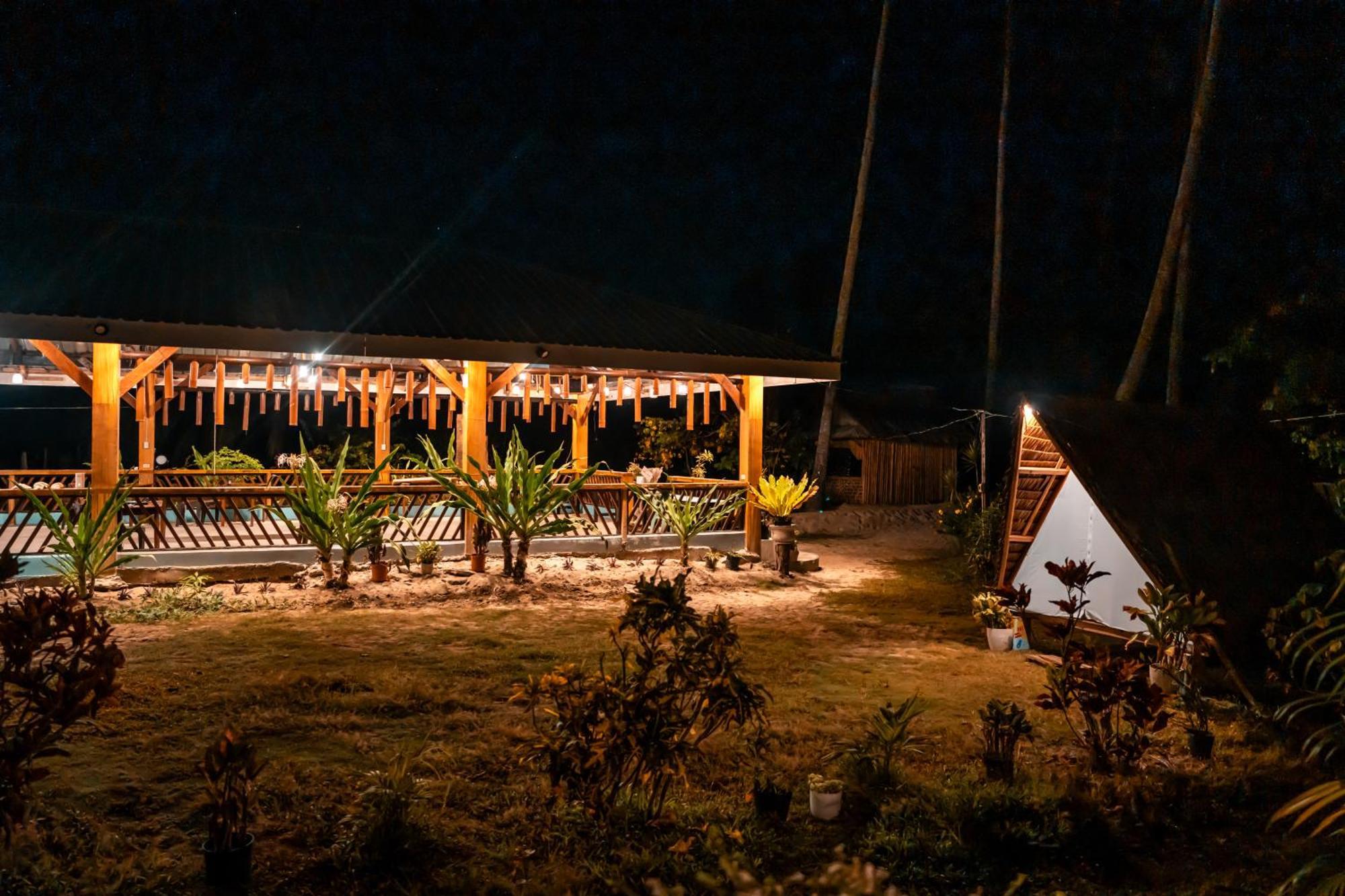 Amihan Beach Hostel Сан-Висенте Экстерьер фото